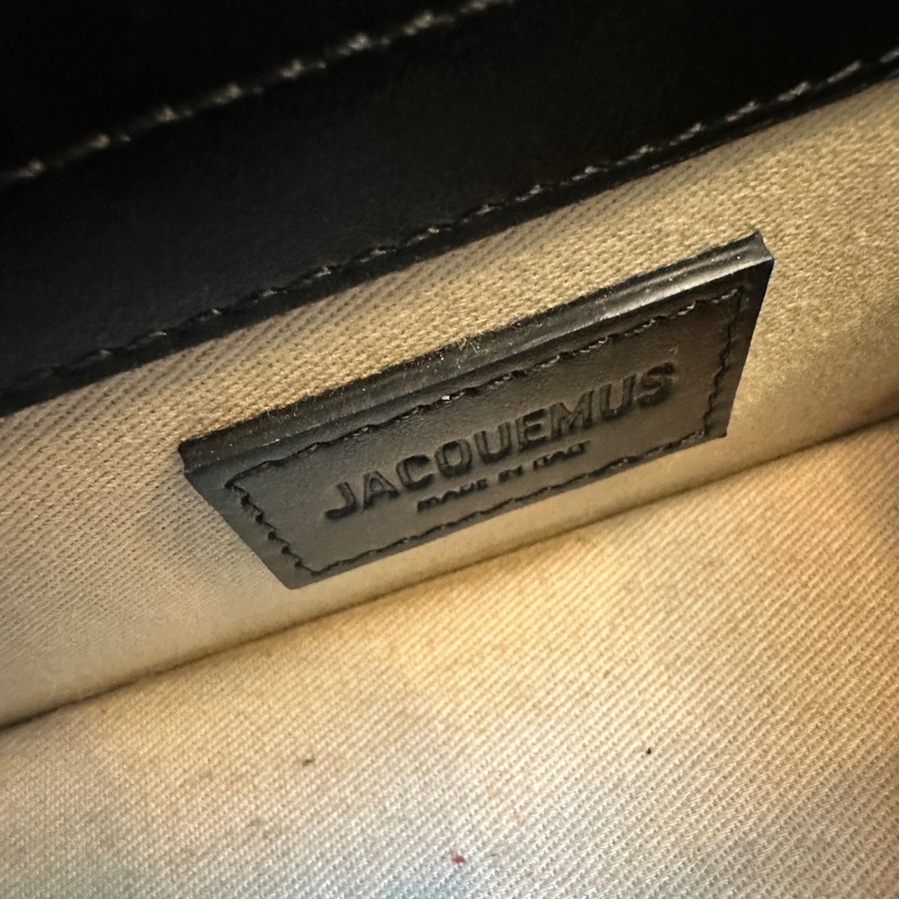 Jacquemus Elegant Black Mini Bag, “The Bambino” - Picture 3 of 3